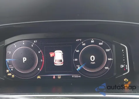 2019 Volkswagen Tiguan 2.0T Se/2.0T Sel/2.0T Sel R-Line/2.0T Sel R-Line Black from USA, damaged, VIN 3VV3B7AX9KM093419